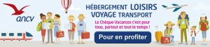 Nous acceptons les chèques vacances.